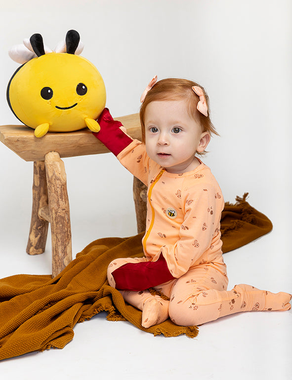 COMFORT Organic Bamboo Onesies in Fruits