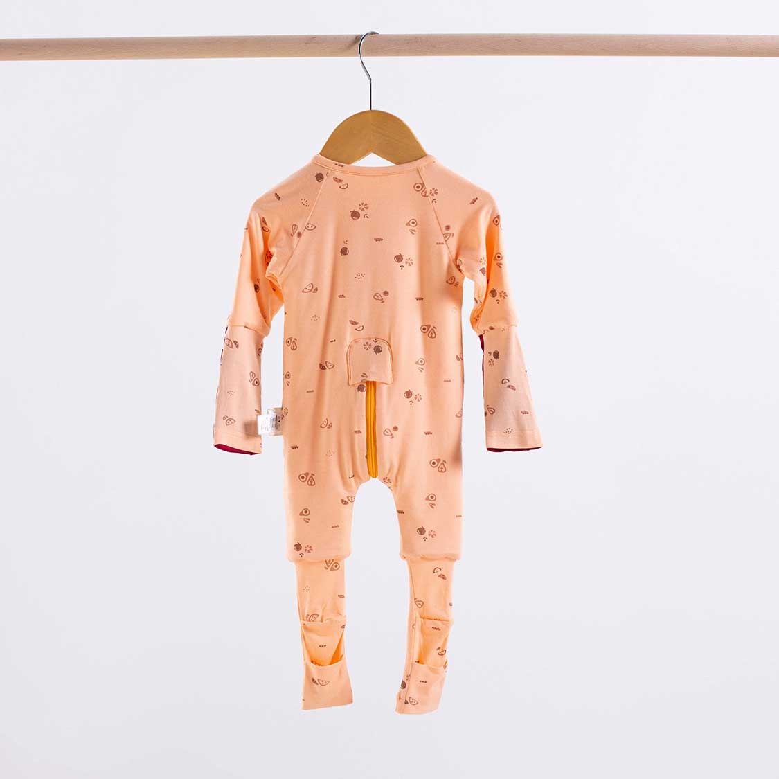 COMFORT Organic Bamboo Onesies in Fruits