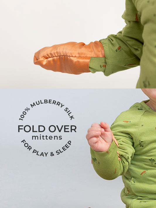 COMFORT Organic Bamboo Onesies in Fruits