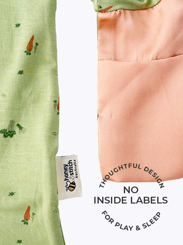 COMFORT Organic Bamboo Onesies in Fruits
