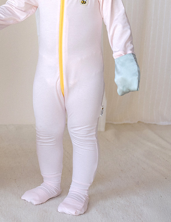 COMFORT Organic Bamboo Onesies in Pink