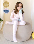 Load image into Gallery viewer, COMFORT Organic Bamboo Long Sleeved Top & Bottom Set in Pink
