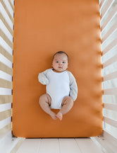 Organic Bamboo Fitted Sheet in Earth