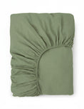 Load image into Gallery viewer, Organic Bamboo Fitted Sheet in Forest
