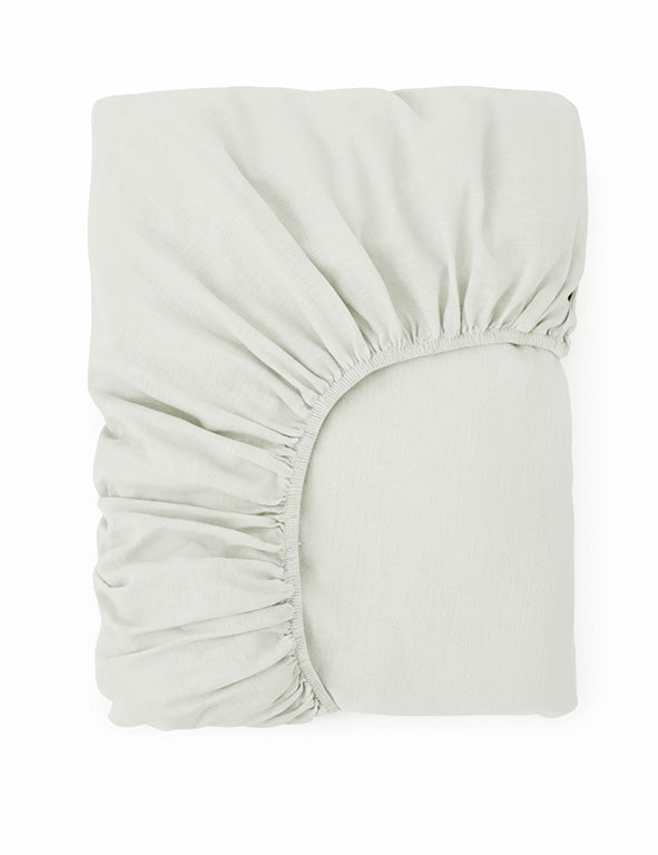 Organic Bamboo Fitted Sheet in Mist