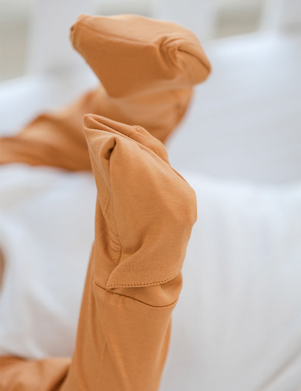 Organic Bamboo Mitten Sleeves in Ocean