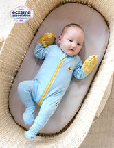 COMFORT Organic Bamboo Onesies in Blue