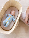 Load image into Gallery viewer, COMFORT Organic Bamboo Onesies in Blue
